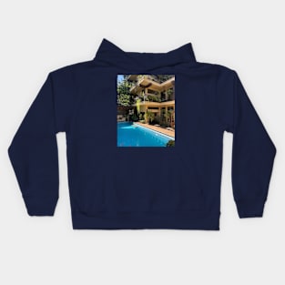 a photo of a hotel/restaurant in Nairobi, Kenya Kids Hoodie